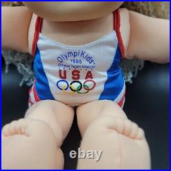 Cabbage Patch 1996 Olympics Olympian Kids Official USA Team Mascot Doll Toy Kids