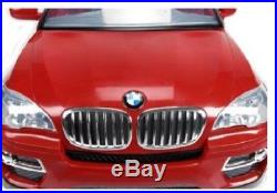 Car for Kids Ride On Electric Battery Operated Red BMW X6 Toddler Toy Boy Girl
