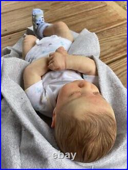 Certified reborn doll Alyssa! Real, Baby Boy, Magnetic Pacifier, & Accessories