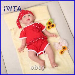 Children Birthday Gifts Toy 19 3600g Realistic Silicone Rebirth Baby Girl Doll