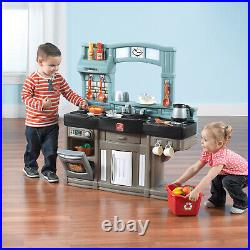 Children Boys Girls Kids Toy Play Chef Kitchen With 25 Piece Accessory Set Step2
