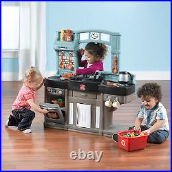 Children Boys Girls Kids Toy Play Chef Kitchen With 25 Piece Accessory Set Step2