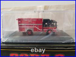Code 3 Collectibles Chicago Fire Rescue Truck Squad 1 -BRAND NEW IN BOX SEALED