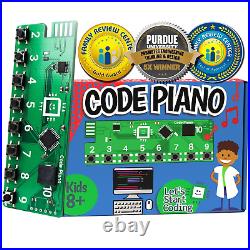 Code Piano STEM Coding Toy for Kids 8-12+ and Teens. Learn Real C++ Coding Sk