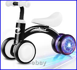 Colorful Lighting Baby Balance Bike Toys for 1 Year Old Boy Gifts 10-36 Month