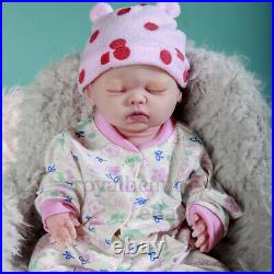 Cosdoll Full Body Solid Silicone Reborn Baby Girl Dolls 16 Inch Toys For Gift
