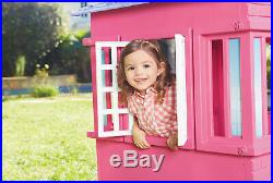 Cottage Playhouse For Little Girls Toddlers Princess Toy Play Pretend House Pink