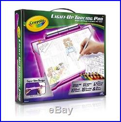 Crayola Light-up Tracing Pad Pink Coloring Board Kids Gift Toys for Girls 6-10