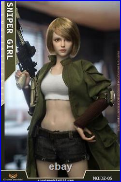 Createmodels DZ-05 1/6 Sniper Girl Songbird Female Action Figure Model Toy