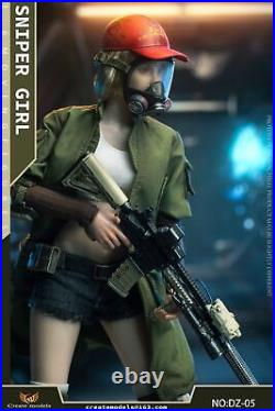 Createmodels DZ-05 1/6 Sniper Girl Songbird Female Action Figure Model Toy