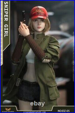 Createmodels DZ-05 1/6 Sniper Girl Songbird Female Action Figure Model Toy