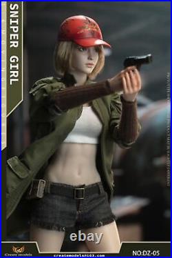 Createmodels DZ-05 1/6 Sniper Girl Songbird Female Action Figure Model Toy