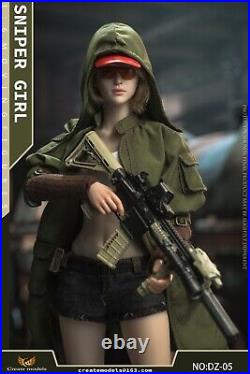 Createmodels DZ-05 1/6 Sniper Girl Songbird Female Action Figure Model Toy