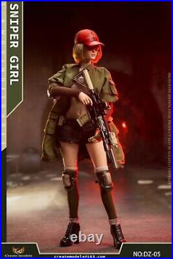 Createmodels DZ-05 1/6 Sniper Girl Songbird Female Action Figure Model Toy