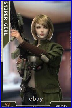 Createmodels DZ-05 1/6 Sniper Girl Songbird Female Action Figure Model Toy