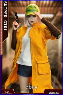 Createmodels DZ-06 1/6 Sniper Girl Lan 12 Collectible Action Figure Model Toy