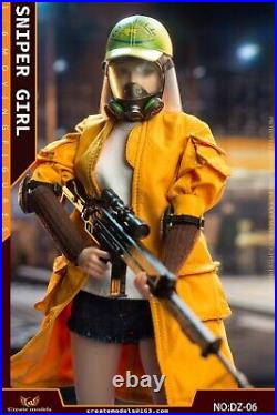 Createmodels DZ-06 1/6 Sniper Girl Lan 12 Collectible Action Figure Model Toy