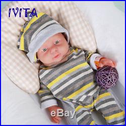 Cute 16Full Body Silicone Lifelike Reborn Baby Doll Toy Girl Gift Special sales