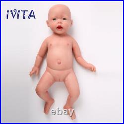 Cute Lifelike Silicone Reborn Baby Newborn Girl Doll 204000g Birthday Gifts Toy