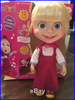 Cute Talking Doll Real Singing Masha And The Bear Interactive Child Toy Gift 12