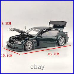 DCN 118 Scale BMW M3 GTR E46 2001 Need For Speed Metal Diecast Model Car Green