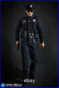 DID MA1009 1/6 LAPD PATROL Terminator T1000 Male Soldier Action Figure Toys