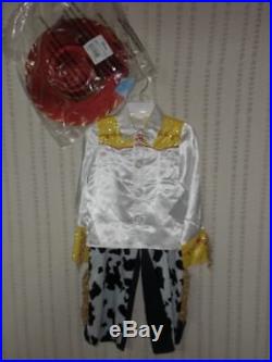 DISNEY STORE Toy Story Jessie Costume for Girls WITH HAT NWT XXS 2/3
