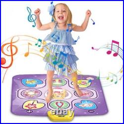 Dance Mat Toys for 3-10 Year Old Girls Dance Pad LED Lights Christmas Toys Gifts