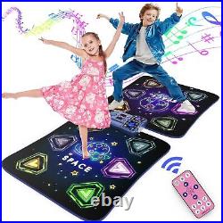 Dance Mat Toys for 3-12 Year Old Girls Boys, Dance Mat for Kids with Light Up