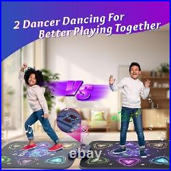 Dance Mat Toys for 3-12 Year Old Girls Boys, Dance Mat for Kids with Light Up