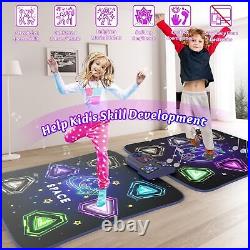 Dance Mat Toys for 3-12 Year Old Girls Boys, Dance Mat for Kids with Light Up