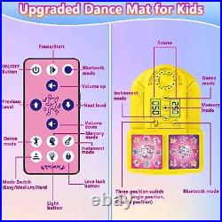 Dance Mat Toys for 3-12 Year Old Kids, Single & Double Player Dance Game Pad