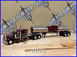 Dcp 1/64 Big Rigs #10 Peterbilt 359 Flattop Semi Truck Farm Toy Bryce Transport