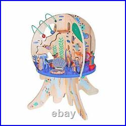 Deep Sea Adventure Wooden Activity Center with Clacking Clams, Toddler