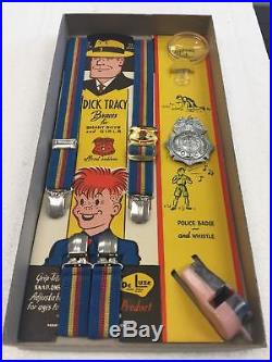 Dick Tracy Braces for Smart Boys & Girls Crime Stoppers by Deluxe (BLUE)
