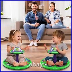 Dinosaur Sit and Spin Toys for Toddlers Boys 1 2 3 Years Old, Birthday Gift for