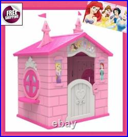 Disney Princes Cottage Playhouse Patio Outdoor Indoor Play House Plastic Girl