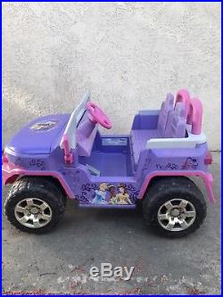 Disney Princess Toyota Wheels For Little girls Electric truck 2 passenger Ride