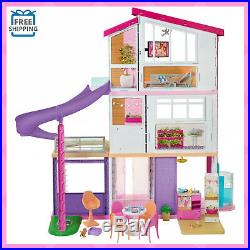Doll House Playset Barbie Dreamhouse with 70+ Accessories Toys for Girls