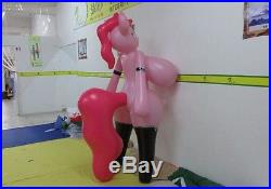 Double Seam, Sexy Girl Inflatable Pig For Free Shipping(6.56 Foot Height)