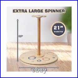 Driddle Wooden Stand and Spin Toy Balance Board 360° Spinner Stand Toddle