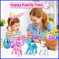 Easter Basket Eggs Prefilled Stuffers Fillers Girls Purse Kids Gift Toys 4-100PC