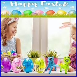 Easter Basket Eggs Prefilled Stuffers Fillers Girls Purse Kids Gift Toys 4-100PC