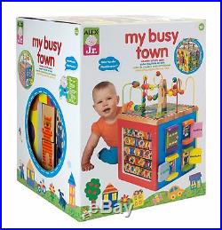 Educational Toys For 1 Years Old Activity Cube Wooden Toddler Learning Boys Girl