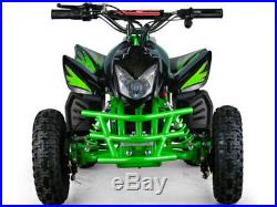 Electric Battery 24V Kids Four Wheeler Boys Girls Green Mini ATV Dirt Bike New