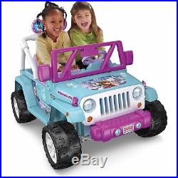 Electric Car For Kids 2 Seat 12V Battery Powered Jeep Girls Toddler Ride-On 4X4