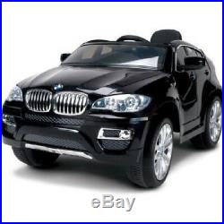 Electric Cars For Kids Ride On SUV Car Childrens Boys Girls Black Toy Autombile