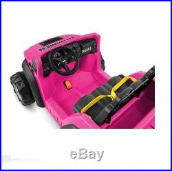 Electric Cars For Kids To Ride On Toys Girls Motorized Vehicles Hummer Pink 12V