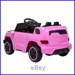 Electric Toys Girl Kid Ride On Car Truck Light with Remote Control 3 Speed Pink