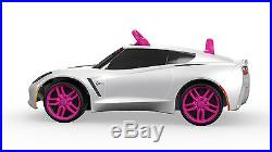 Electric cars for kids baby girl toddler toys for 3 4 year old Corvette 6V
